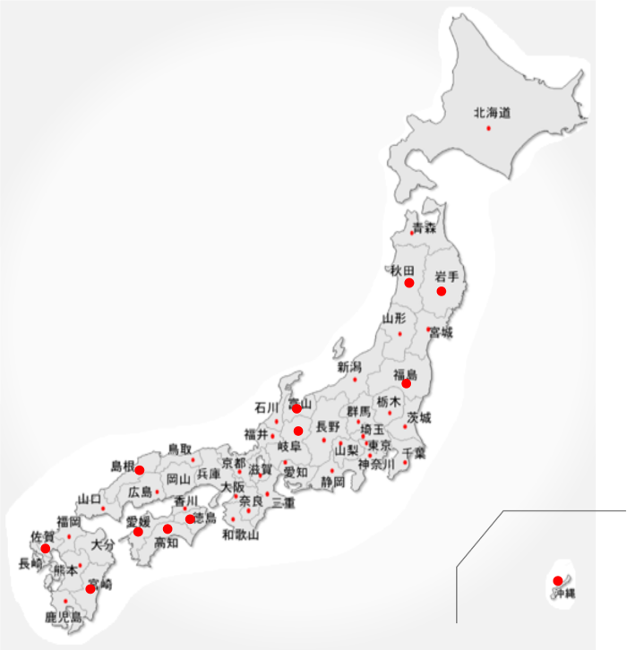 販売納⼊先実績